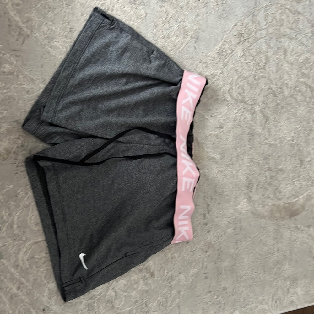 grey nike dry fit shorts